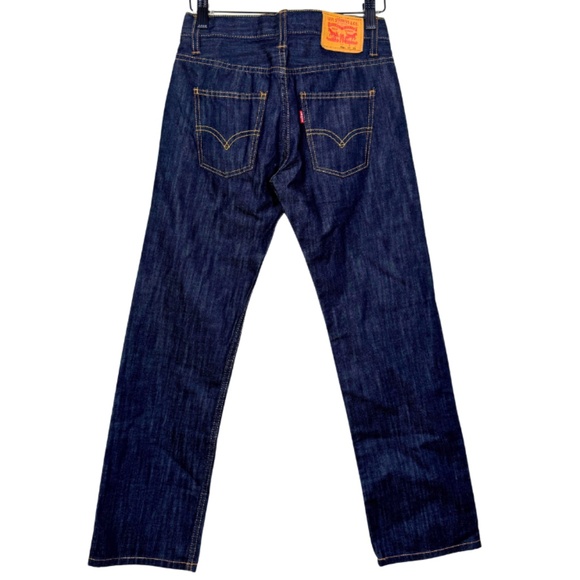 Levi’s Straight Leg Blue Jeans – Size 10 – Dark Wash 100% Cotton Classic Fit - Picture 3 of 16